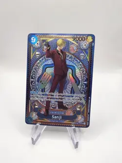Sanji SEC OP06-119 SP Parallel A Fist of Divine Speed ONE PIECE Card English NM - Image 1