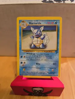 WARTORTLE - Base Set 2 - 63/130 - Uncommon - Pokemon Card - Unlimited - 2000 NM - Image 1