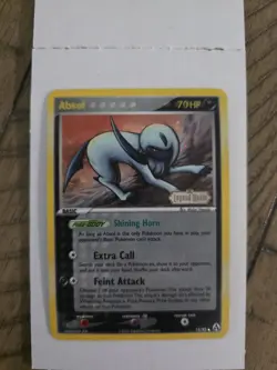 Absol 15/92 EX Legend Maker Reverse Holo Rare Stamped Pokemon Card HP DMG - Image 1