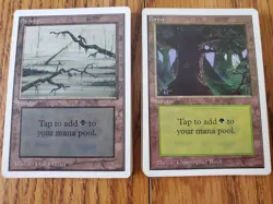 Magic The Gathering Lot of 68 UNLIMITED Basic Lands with 36-card Bonus READ - Image 3