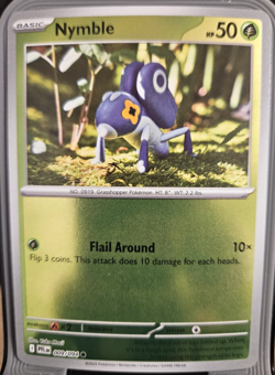 Nymbol Reverse Holo - YUKA MORII Pokemon Card - Image 1