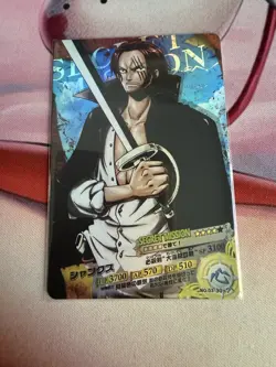Shanks 03-30 Secret Japanese One Piece AR Carddass Card Bandai Holo - Image 1
