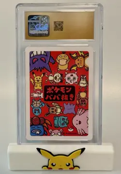 2019 Pokemon Japanese Playing Cards Old Maid Gloom CGC 10 PRISTINE - Image 2