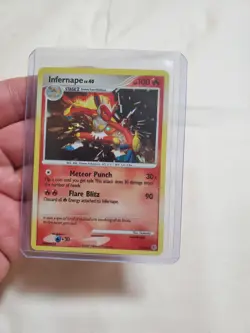 Pokemon TCG Infernape Holo Rare Card Diamond & Pearl, 5/130 - LP - Image 1