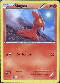 Slugma 6/39 Kalos Starter Set Regular - Pokemon Card - Image 1