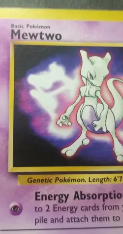 WOTC Black Star Promotional Pokemon Card Mewtwo #3 - Image 4