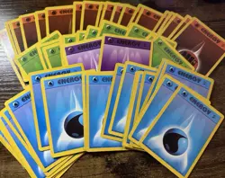 2000 Base Set 2 Energy Lot of 55 Cards! Pokemon TCG, Vintage, WotC, LP/MP! - Image 1