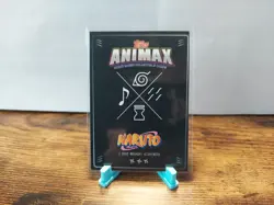 2024 Topps Animax Official Naruto Cards Wood Style Jutsu Limited Edition Foil - Image 2