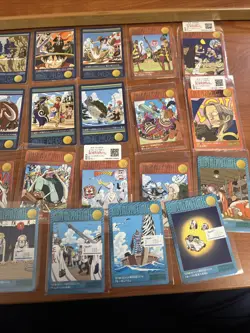 27 Card One Piece Bandai 2000 Visual Adventure Card Lot Manga Art - Image 3