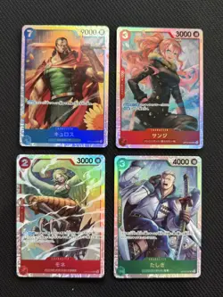 One Piece TCG English 32 R and SR card lot - Image 3