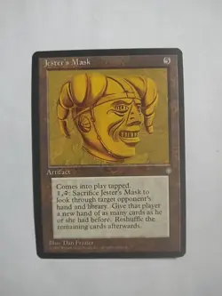 Jester's Mask LP x1 Ice Age MTG Magic the Gathering 1x - Image 1