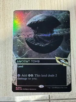 Ancient Tomb (0001) (Borderless) Edge of Eternities: Stellar Sights Foil - Image 1