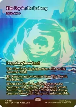 The Boy in the Iceberg - Dark Depths #56 FOIL Mythic - MTG TLE Eternal-Legal NM - Image 1