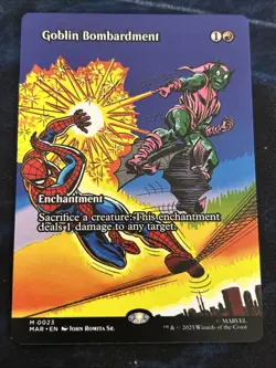 Goblin Bombardment (Borderless) Marvel Universe Eternal-Legal Regular NM-M - Image 1