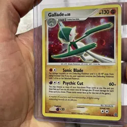 Pokemon 2007 Pokemon Diamond & Pearl Secret Wonders Gallade Holo 6/132 LP+ Rare - Image 2