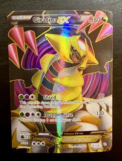 Giratina EX Full Art Dragons Exalted 124/124 Holo - Pokemon Black White - MP - Image 1