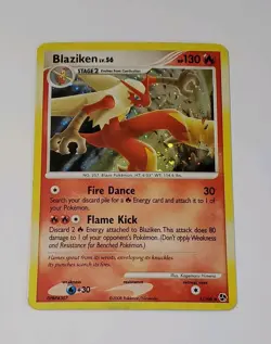 Blaziken 1/106 Great Encounters Holo Rare Pokemon TCG Dmg - Image 1