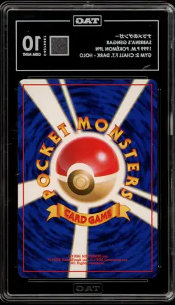 Pokemon Sabrina's Gengar Gym 2 Japanese Holo Rare #094 BANNED ART TAG 10 - Image 2