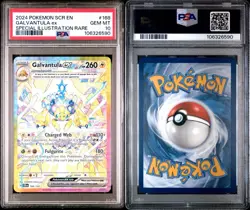 Galvantula ex 168/142 Pokemon TCG Stellar Crown Special Illustration Rare PSA 10 - Image 3