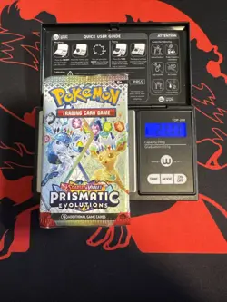 21.17g Light - Pokemon TCG S&V - Prismatic Evolution Booster Pack! Semi GOD U - Image 1