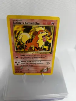 Pokemon TCG Blaine's Growlithe Gym Heroes 62/132 Regular Unlimited Common - Image 2