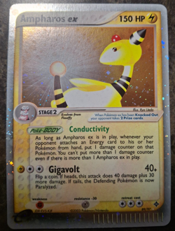 Pokemon Ampharos ex 89/97 ex Dragon Holo (HP) - Image 1