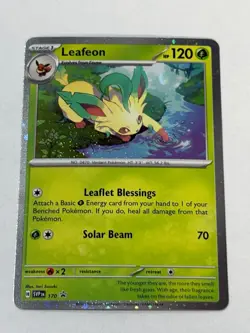 Leafeon - 170 (Cosmos Holo) PROMO- Pokemon (C) - Image 1