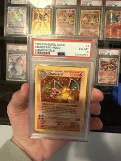 Pokemon Charizard Base Set Shadowless Holo Rare #4 PSA 6! Canadian Bids Only! - Image 4