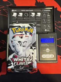 22.88g Heavy - Pokemon TCG S&V - White Flare Booster Pack! Semi GOD U - Image 1