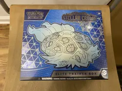 Pokemon TCG Stellar Crown Elite Trainer Box ETB Brand New/Factory Sealed - Image 1