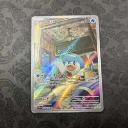 Pokemon TCG - Paldea Evolved EN - Quaxly - Illustration Rare - 206/193 - Image 1