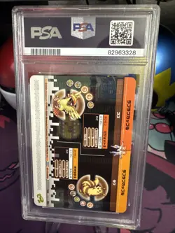 2004 Pokemon Japanese E-Battle Fire Red & Leaf Green A005 Charizard PSA 9 - Image 3