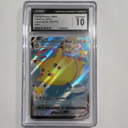 Pokemon Pikachu VMAX Ultra Rare Holo Swsh04 Vivid Voltage 044/185 English CGC 10 - Image 1
