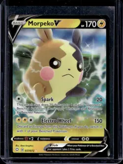 2021 Pokemon SWSH Shining Fates Morpeko V #037/072 - Image 1
