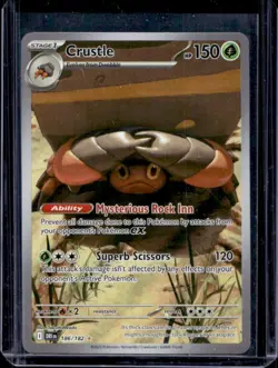 2025 Pokemon Destined Rivals Crustle #186/182 - Image 1