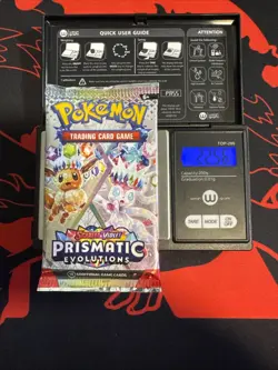 22.56g Heavy - Pokemon TCG S&V - Prismatic Evolution Booster Pack! Semi GOD U - Image 1