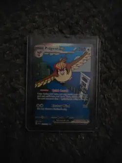 Pidgeot Ex 225/197 Special Illustration Rare Pokemon Obsidian Flames NM - Image 2
