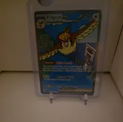 Pidgeot Ex 225/197 Special Illustration Rare Pokemon Obsidian Flames NM - Image 3
