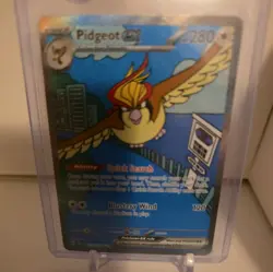 Pidgeot Ex 225/197 Special Illustration Rare Pokemon Obsidian Flames NM - Image 5