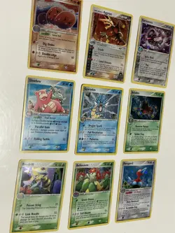Pokemon Holo Lot Of 9 lot- gyarados slowking porygon + + WOTC Vintage - Image 3