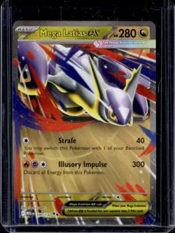 2025 Pokemon Mega Evolution Latias ex Double Rare #100/132 - Image 1