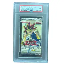Yu-Gi-Oh! Ancient Sanctuary 1st edition Pack - PSA MINT - Image 1