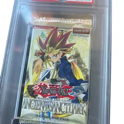 Yu-Gi-Oh! Ancient Sanctuary 1st edition Pack - PSA MINT - Image 4
