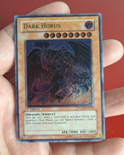 Yu-Gi-Oh! Dark Horus (PTDN-EN016) ULTIMATE RARE, 1st EDITION [STAR MISALIGNED] - Image 1