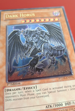 Yu-Gi-Oh! Dark Horus (PTDN-EN016) ULTIMATE RARE, 1st EDITION [STAR MISALIGNED] - Image 4