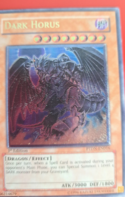 Yu-Gi-Oh! Dark Horus (PTDN-EN016) ULTIMATE RARE, 1st EDITION [STAR MISALIGNED] - Image 5
