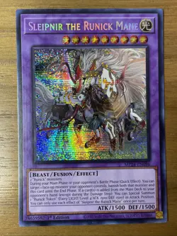 Yu-Gi-Oh - Sleipnir the Runick Mane - MP23-EN096 - Prismatic Secret Rare - Image 1
