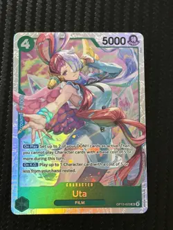Uta OP13-023 SR Foil | Carrying On His Will | One Piece TCG English - Image 1