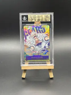 2023 ONE PIECE MONKEY D LUFFY OP05-119 GEAR 5 SEC ALT ART ENGLISH BGS 10 - Image 1