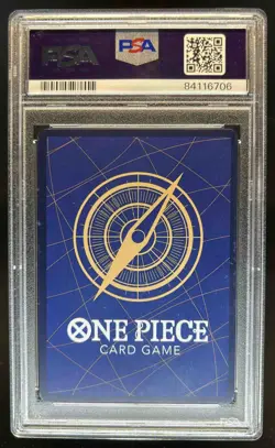 2024 One Piece Wings of The Captain Roronoa Zoro Manga Alt Art #OP06-118 PSA 10 - Image 2